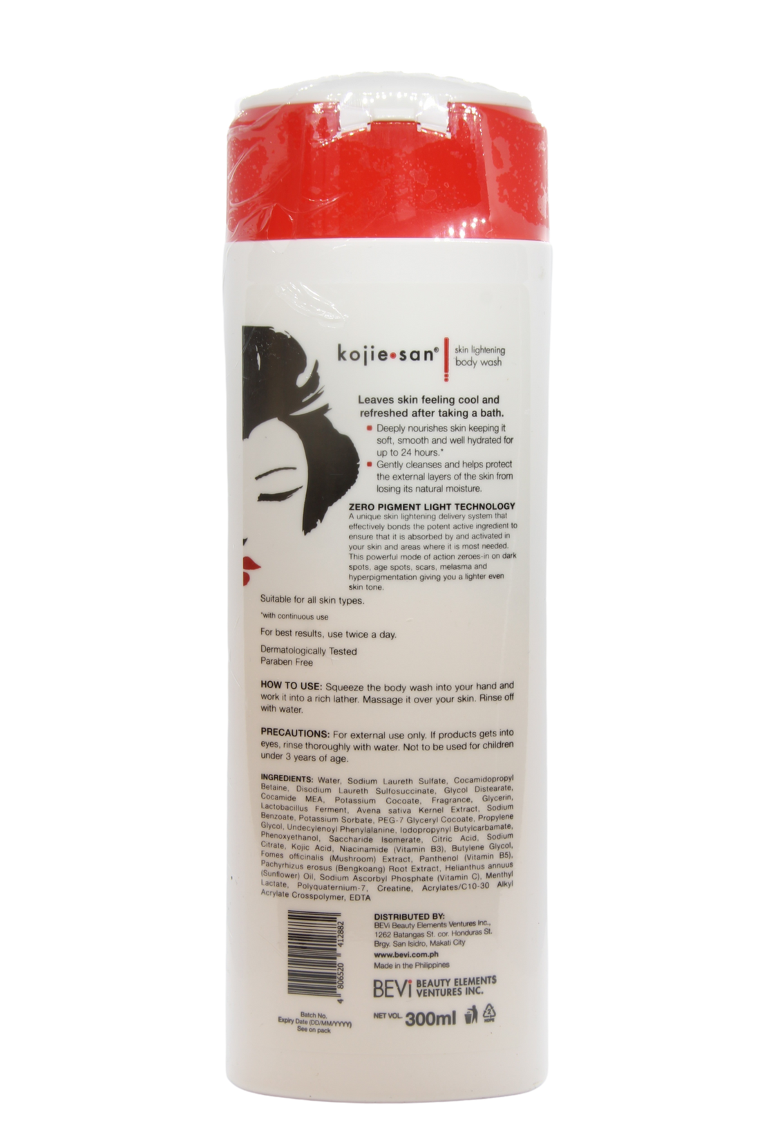 Kojie San Huidverlichtende Lichaamsreiniger 300 ml