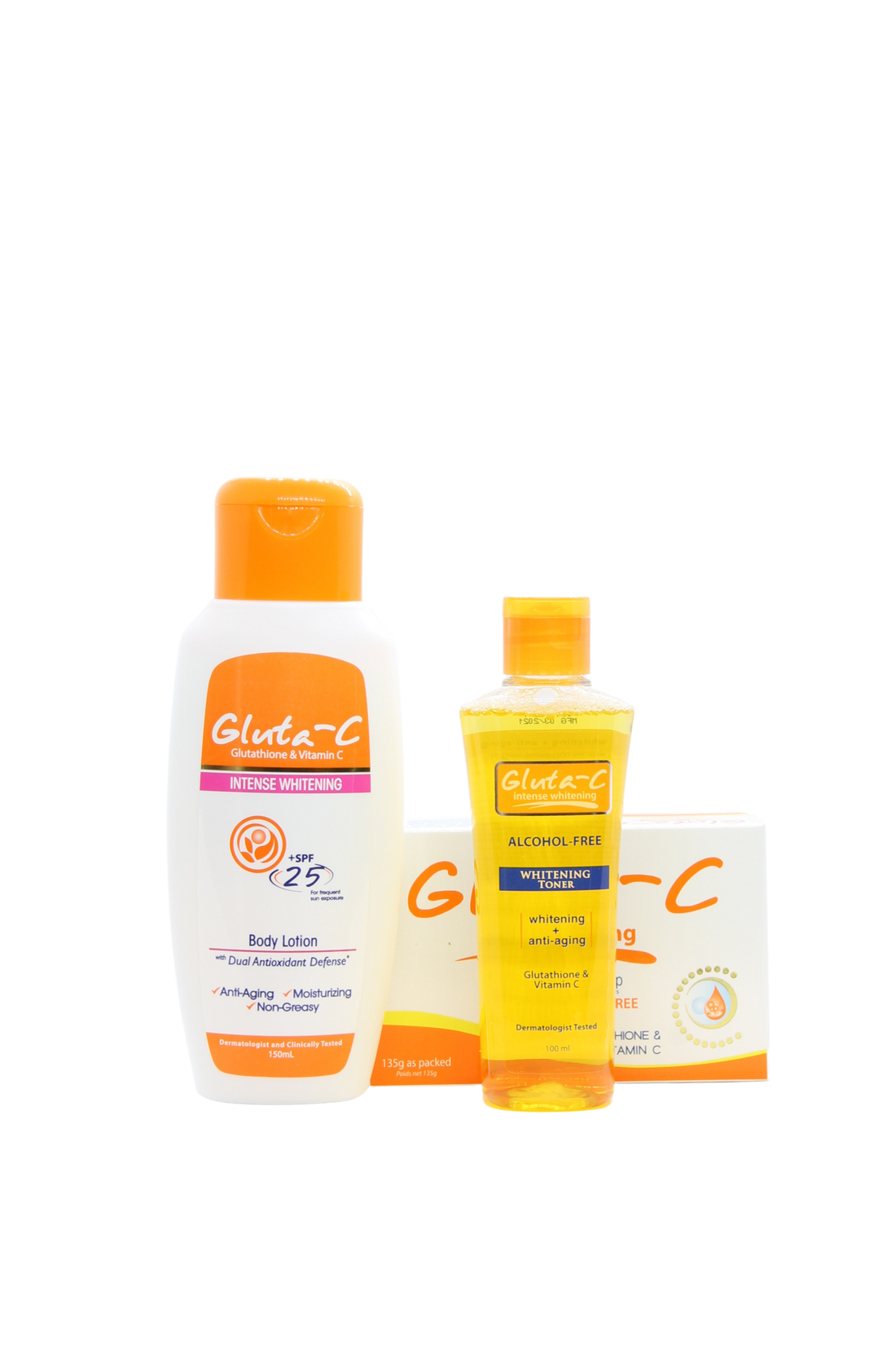 Pack économique éclaircissant pour la peau Gluta-C