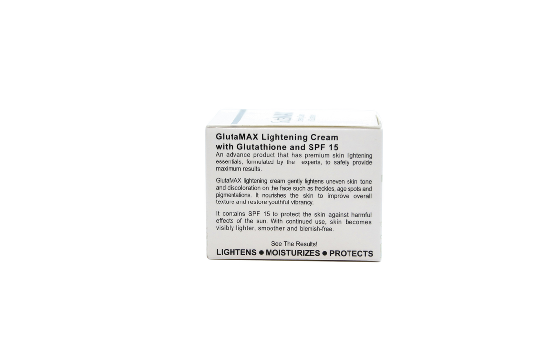 Crème éclaircissante pour la peau Glutamax SFP 15