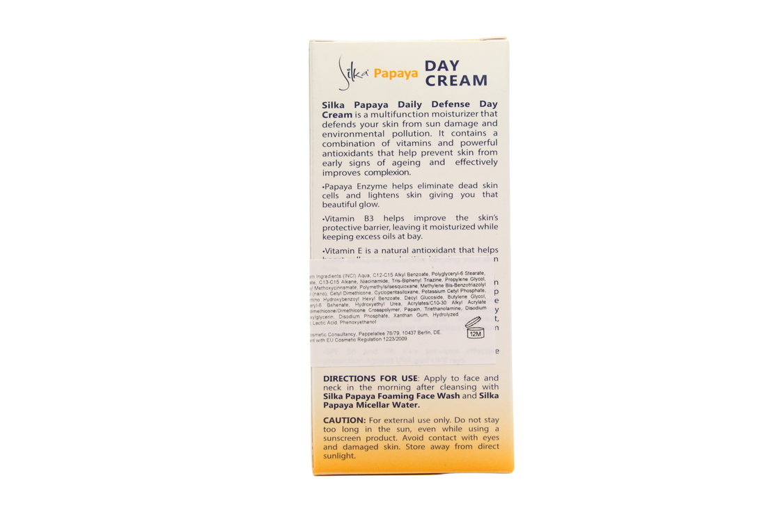 Crème jour + nuit Silka Papaye