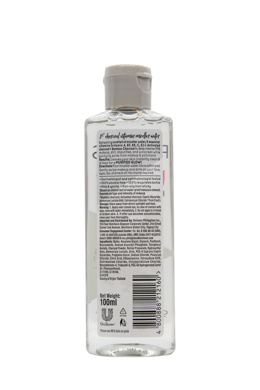 Eau micellaire vitaminée Pond&