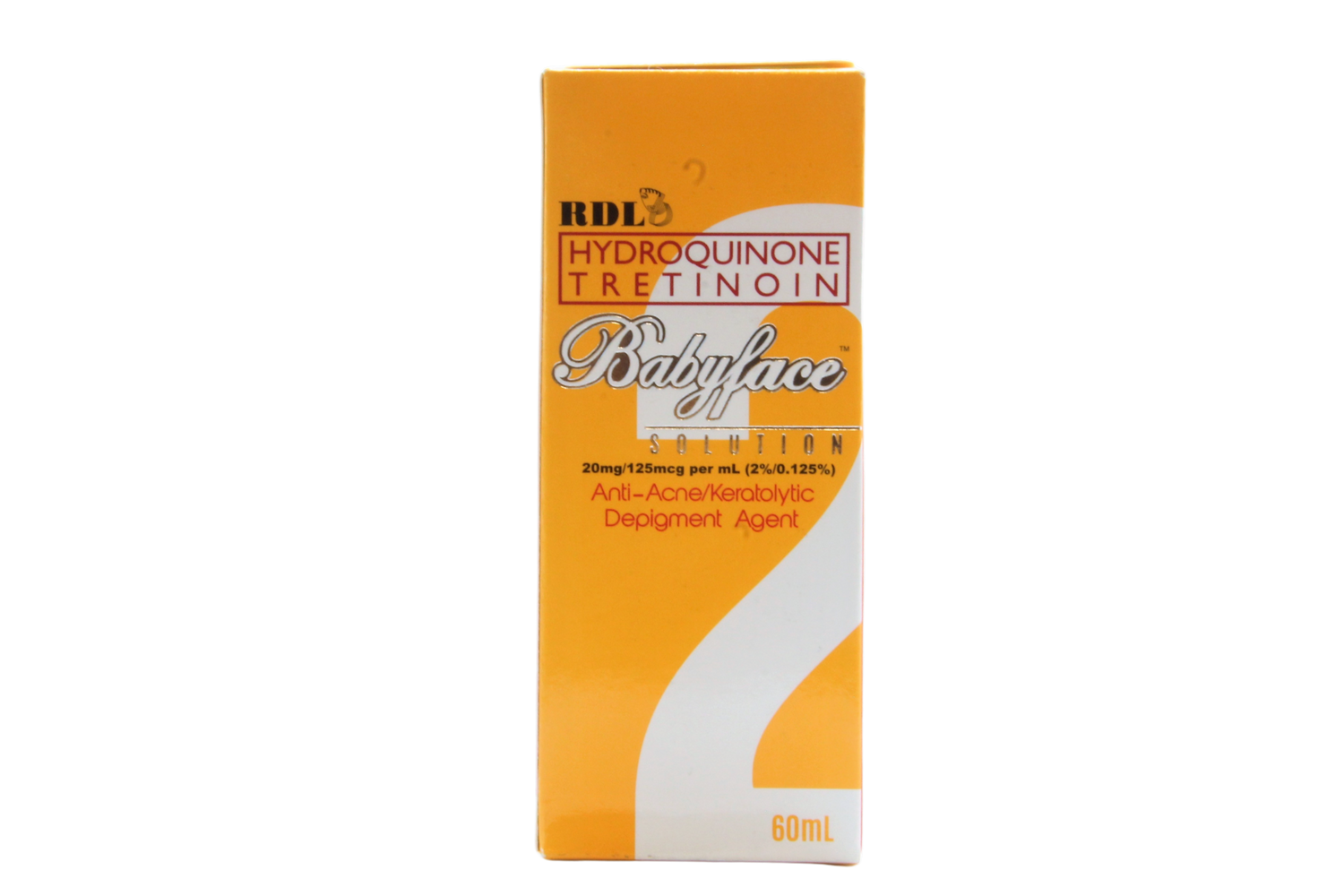 RDL anti acne en anti pigment Babyface oplossing nr. 2