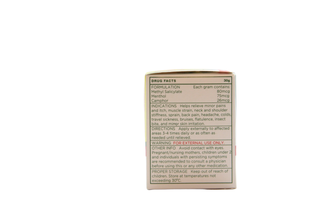 Crème de massage chaude pour les muscles, 30 grammes