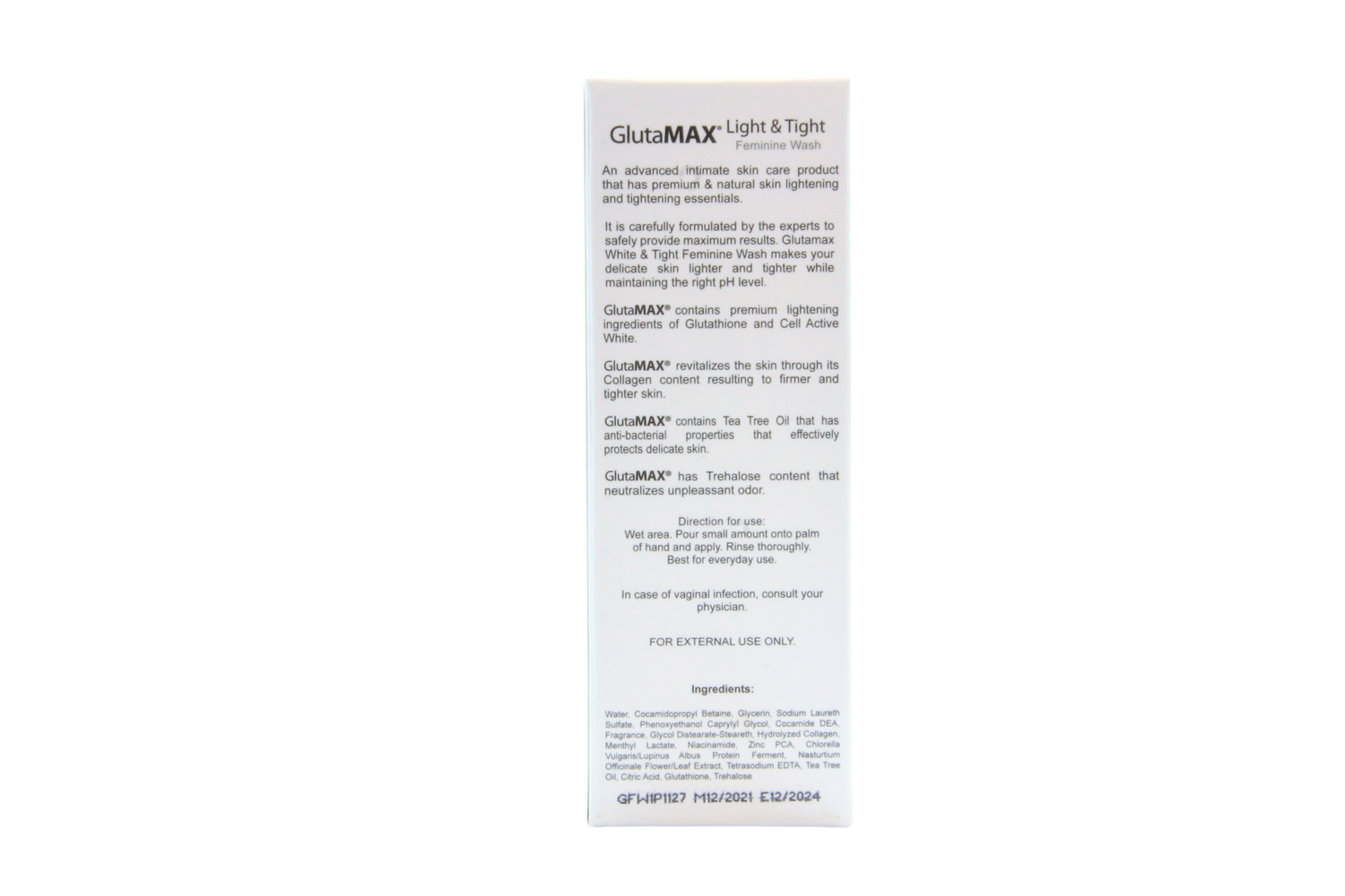GlutaMAX Light &amp;amp; Tight Gel lavant intime, 50 ml