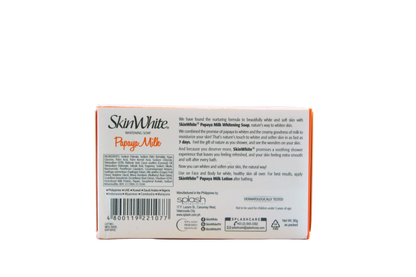 Savon anti-pigmentation Skin White à la papaye et au lait