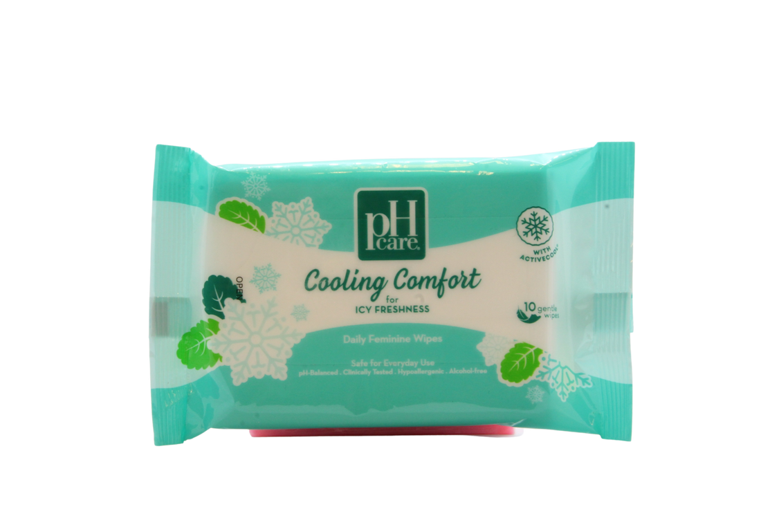 Cooling Comfort Daily Feminine Wipes