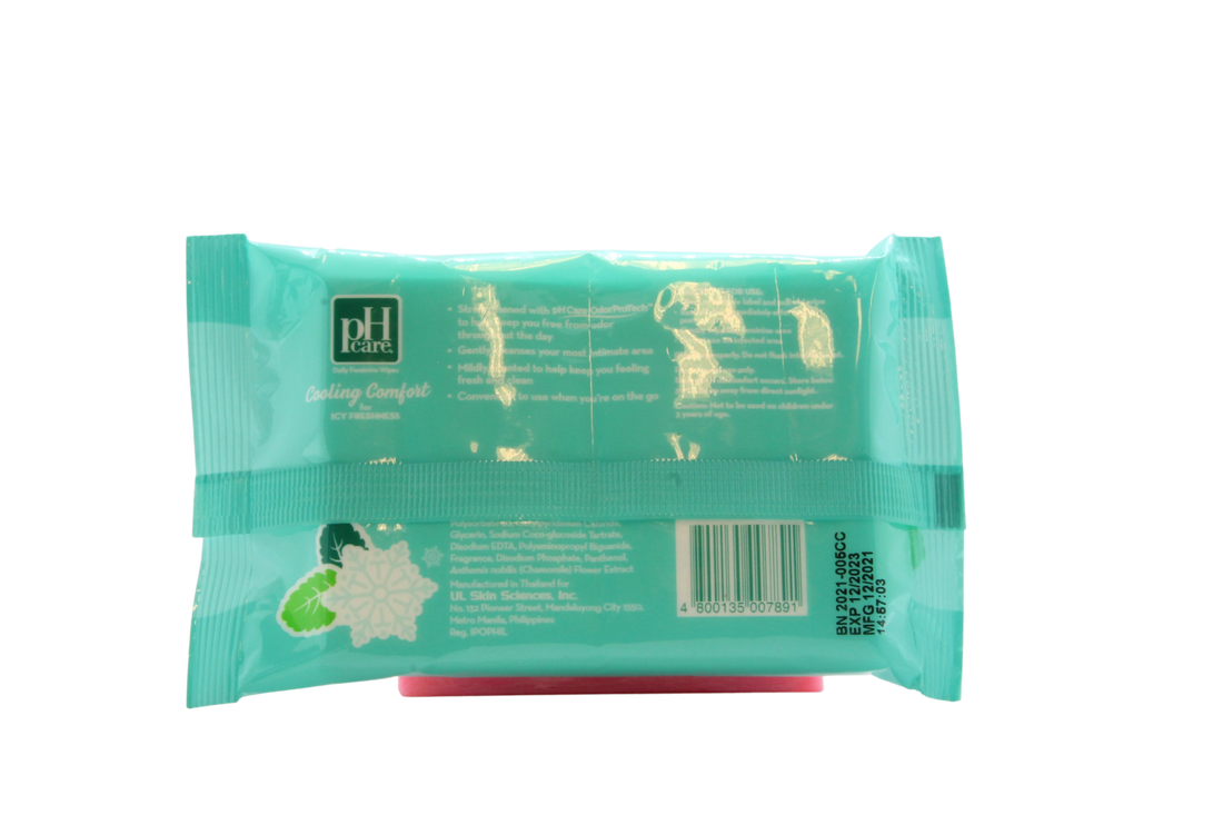 Cooling Comfort Daily Feminine Wipes