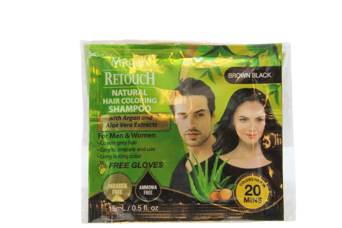 Shampoing colorant naturel Megan Retouch