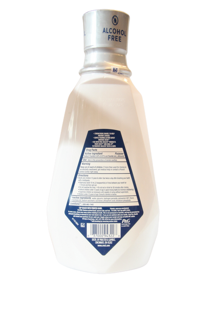 Bain de bouche Crest au fluor, extra blanchissant
