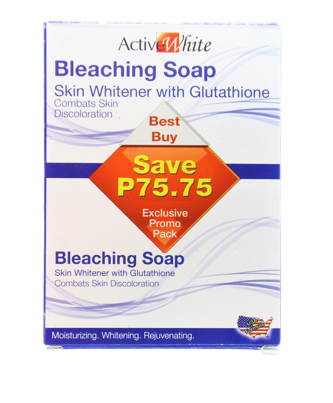 Savon blanchissant ActiveWhite, 2 x 135 grammes