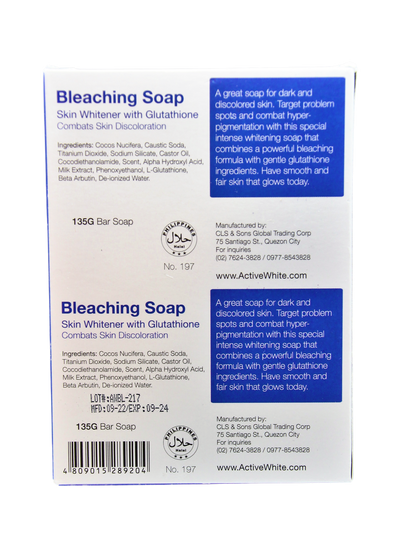 Savon blanchissant ActiveWhite, 2 x 135 grammes