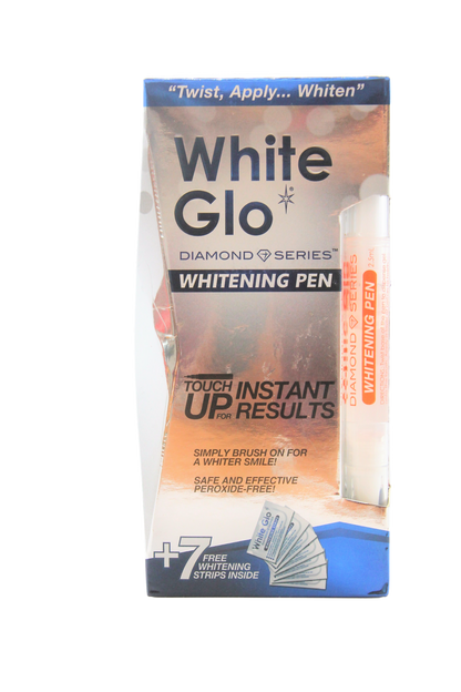 Stylo blanchissant White Glo pour des dents blanches et éclatantes