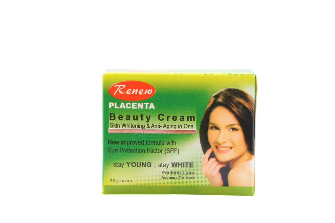 Crème de beauté Renew Placenta éclaircissante et anti-âge