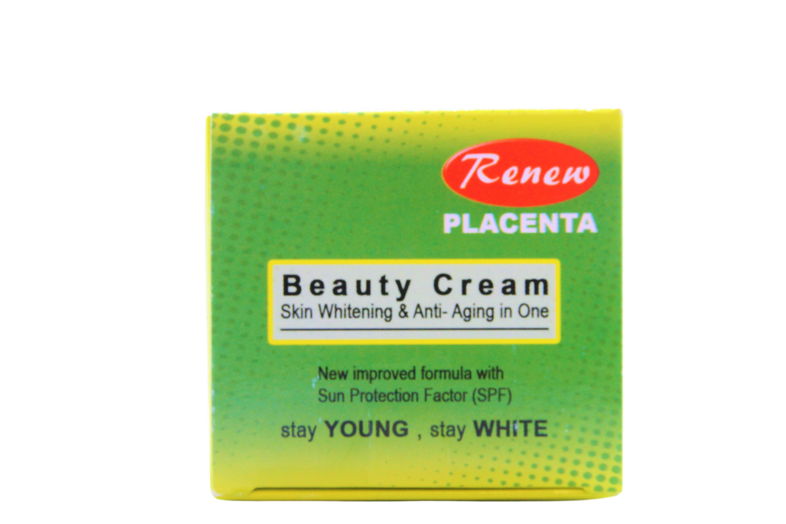 Crème de beauté Renew Placenta éclaircissante et anti-âge