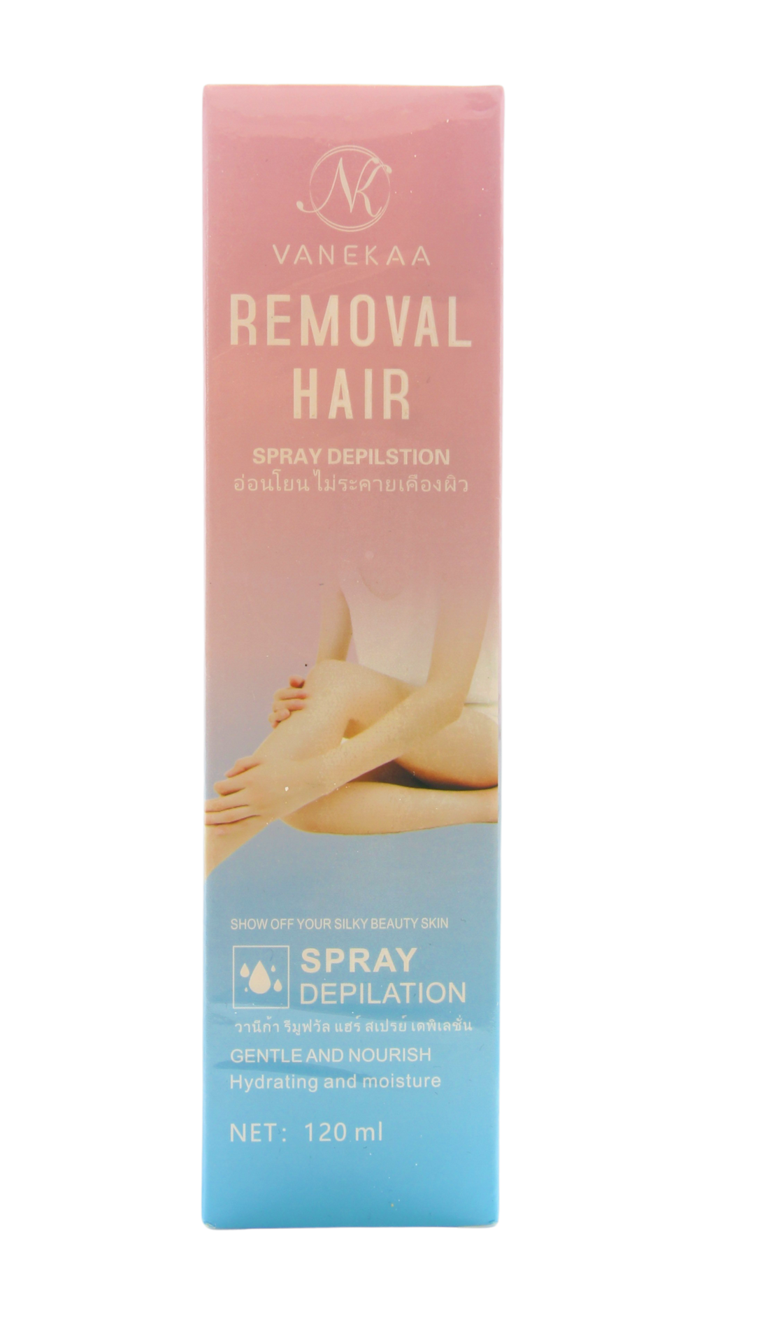 Spray dépilatoire Vanekaa 120 ml