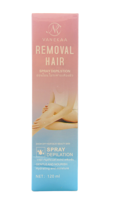 Spray dépilatoire Vanekaa 120 ml