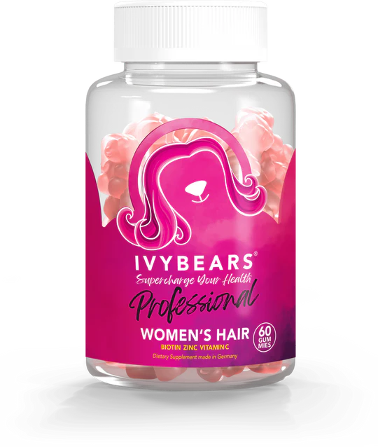 Vitamines capillaires professionnelles pour femmes Ivybears