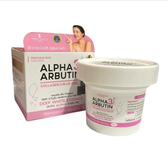 Crème Precious Skin alphaarbutincollagen3+ 100 g