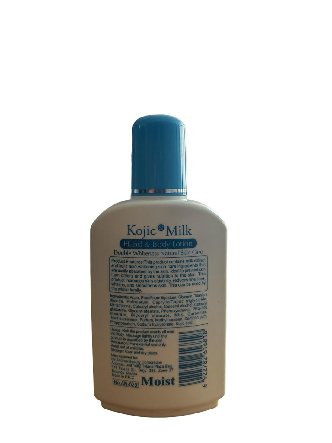 Lotion pour les mains et le corps au lait Kojic 