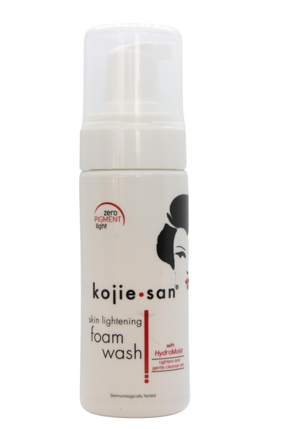 Kojie San Mousse nettoyante éclaircissante pour la peau 150 ml