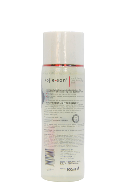 Tonique éclaircissant et minimisant les pores Kojie San 100 ml