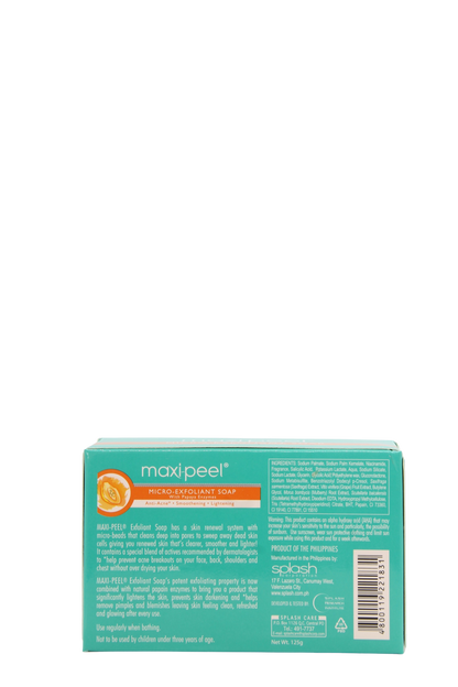 Savon micro exfoliant Maxi-Peel papya 125gr