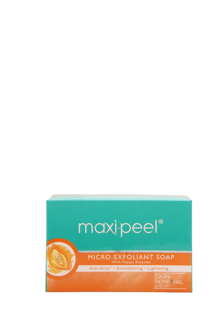 Savon micro exfoliant Maxi-Peel papya 125gr