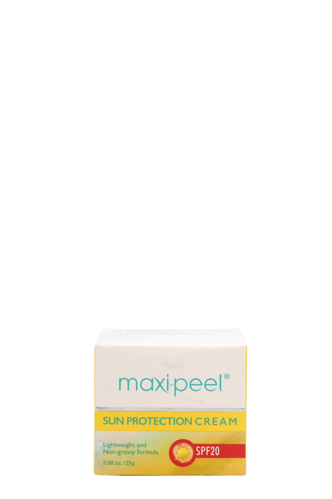 Maxi-Peel zonnebrandcrème SPF20, 25gr