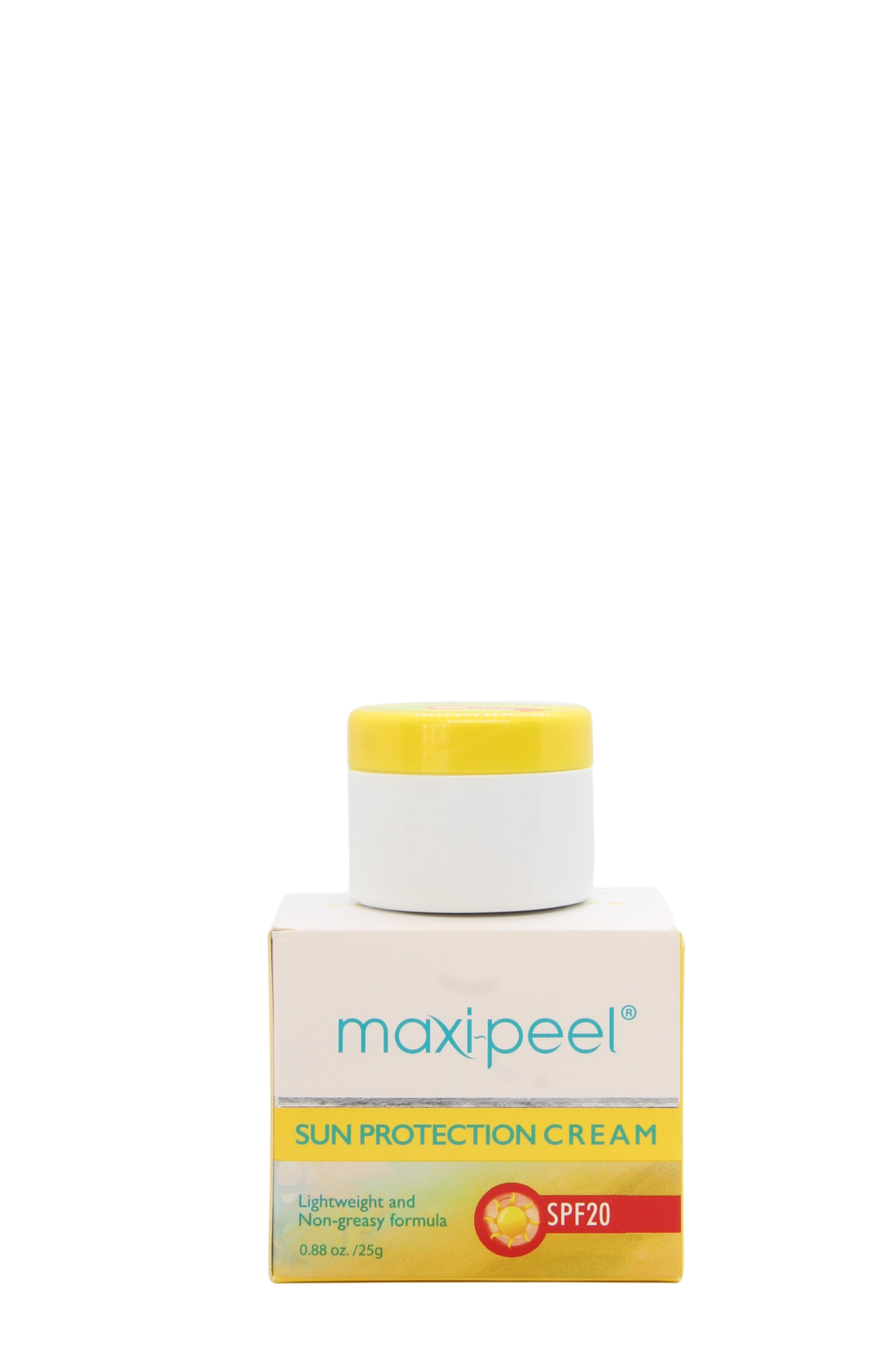 Maxi-Peel zonnebrandcrème SPF20, 25gr