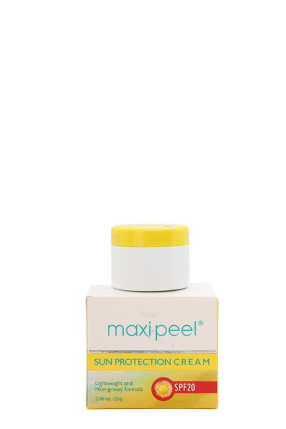 Maxi Peel zonnebrandcrème SPF20, 25gr