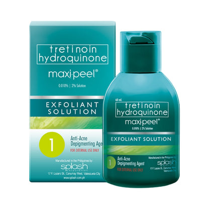 Maxi Peel No. 1 – Verhelderende &amp;amp; Exfoliërende Huidverzorging – Helpt Donkere Vlekken te Verminderen, Egaliseert de Huidtint &amp;amp; Verbetert de Huidtextuur – Voor een Gladde, Stralende &amp;amp; Gezonde Huid