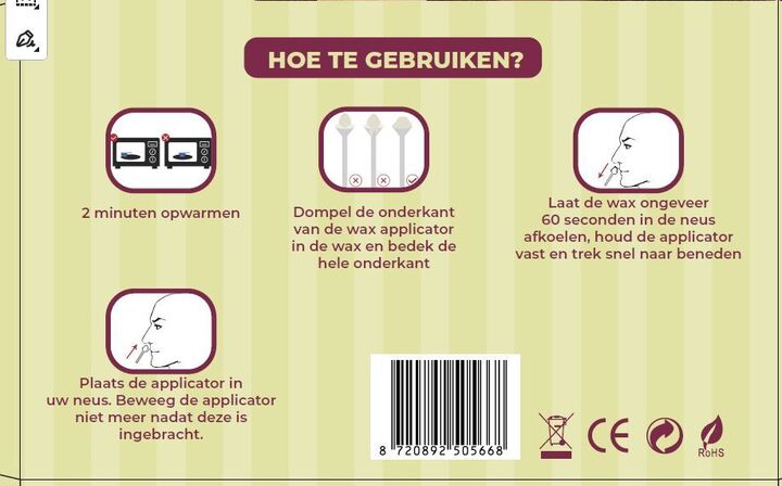 Totaal Beauty neus en oor wax set