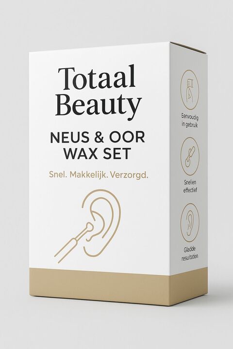 Totaal Beauty neus en oor wax set