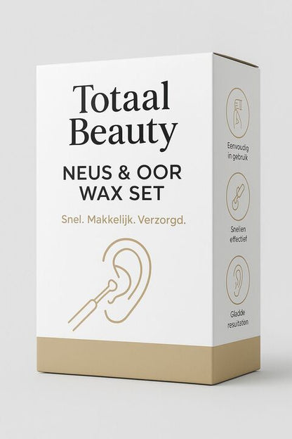 Totaal Beauty neus en oor wax set