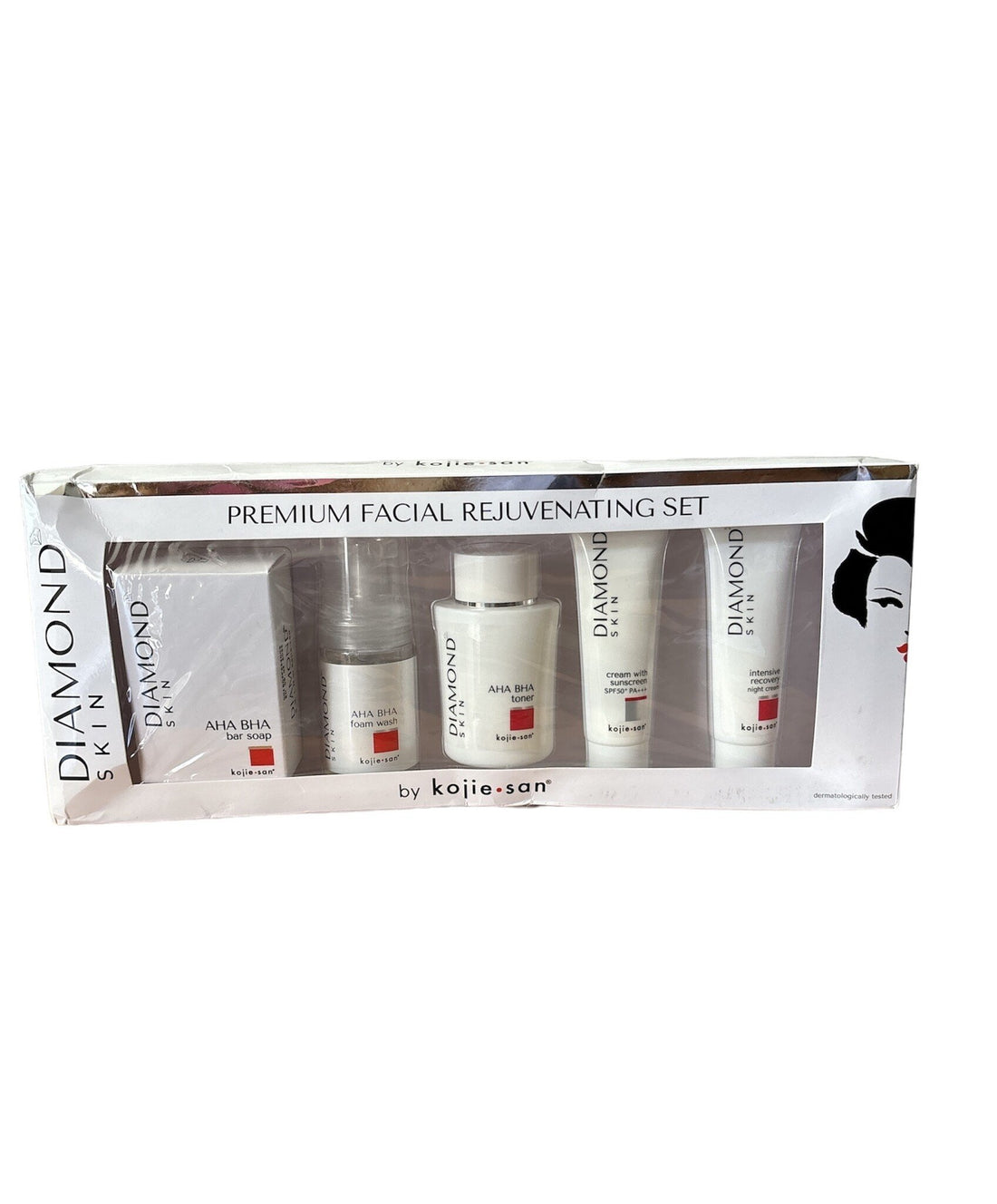 Coffret rajeunissant visage Kojie San Diamond Skin Premium NOUVEAU 