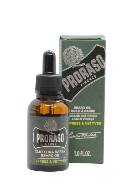 Huile à barbe Proraso Firenze cyprès + vétiver 30 ml