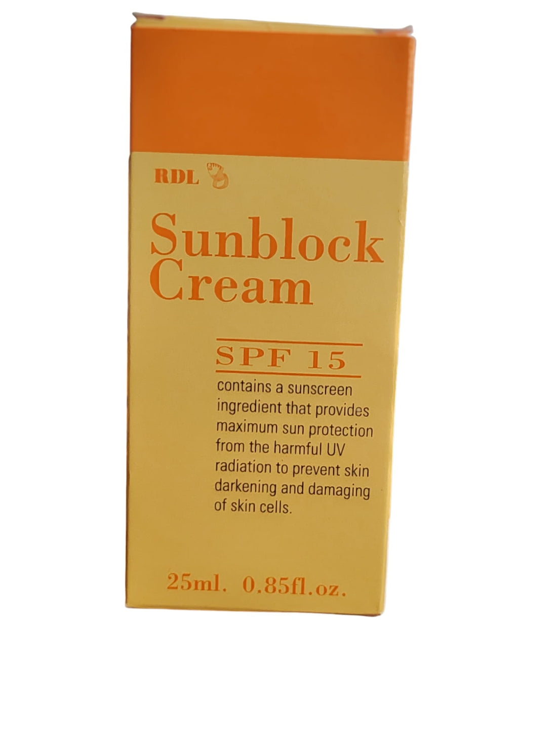 Crème solaire RDL