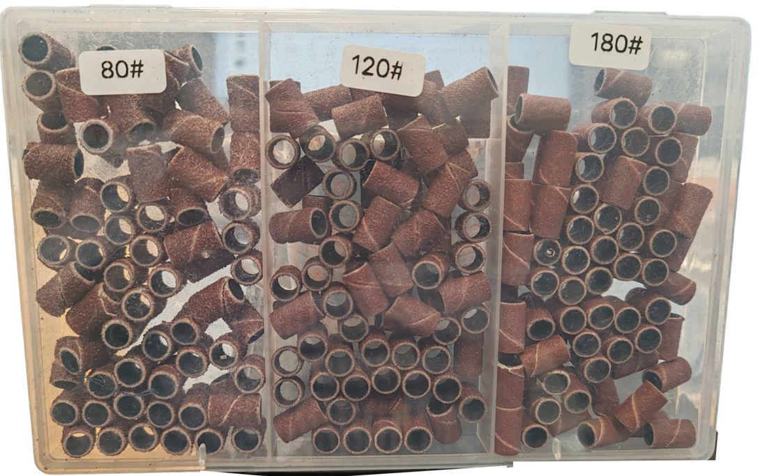 Rouleaux de ponçage pour pédicure 210 pièces