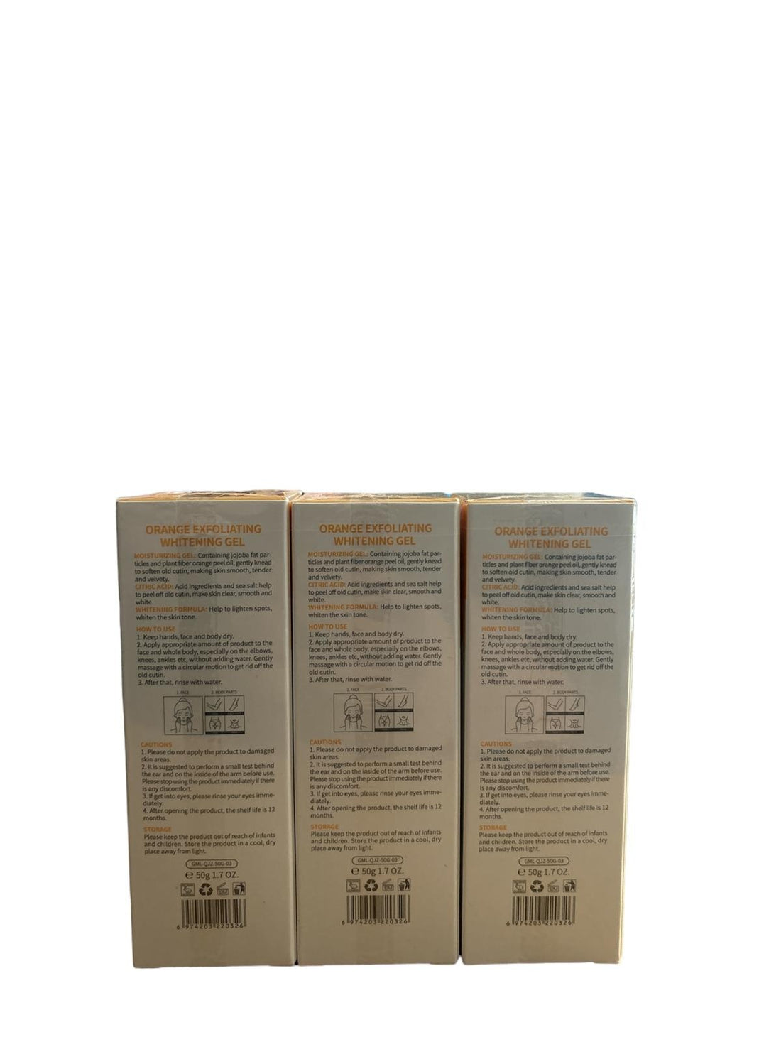 Gel exfoliant blanchissant à l&