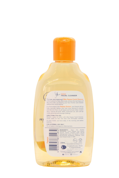 Nettoyant visage Silka Papaya 150 ml