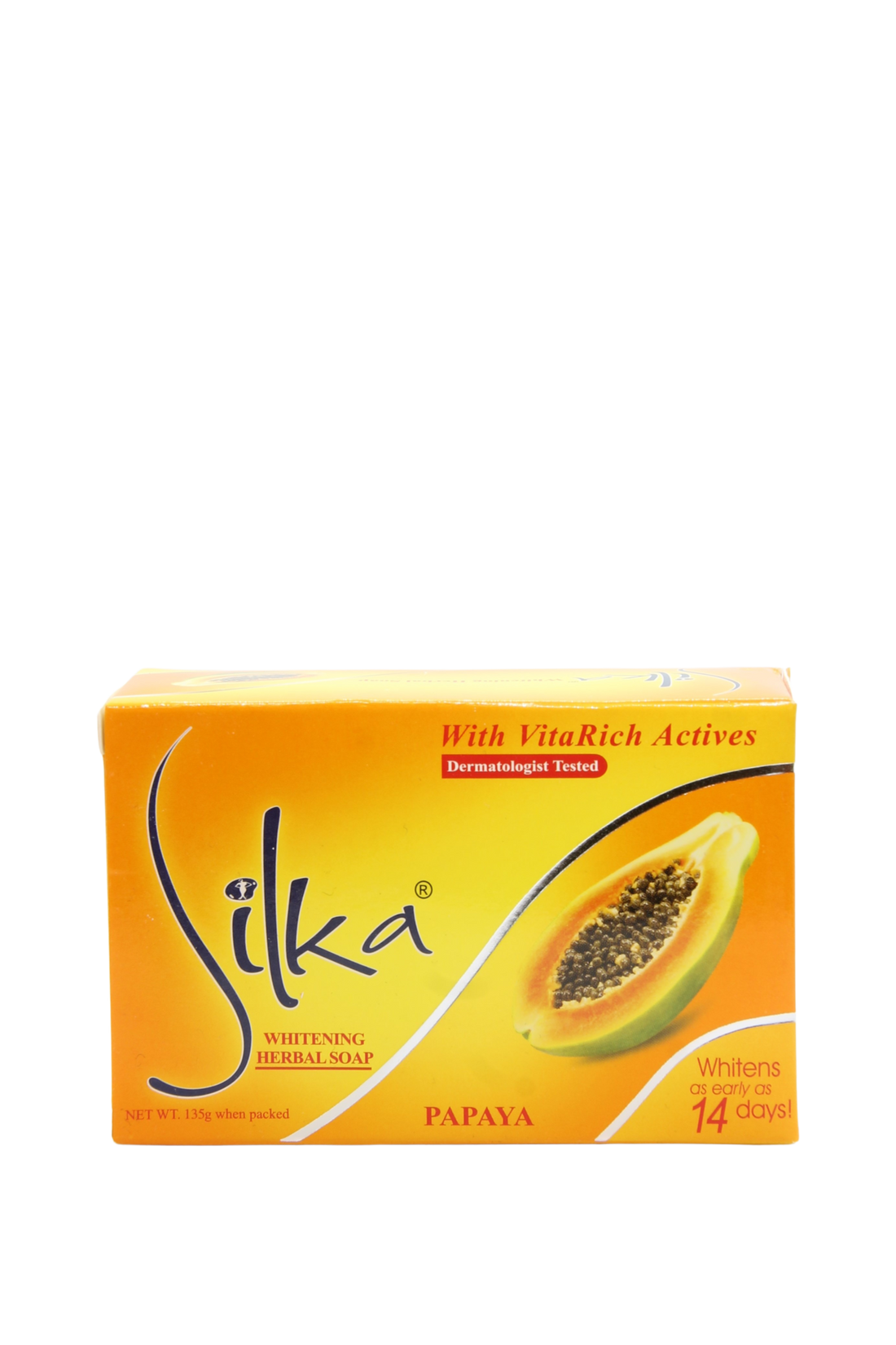 Savon éclaircissant à la papaye Silka 135gr