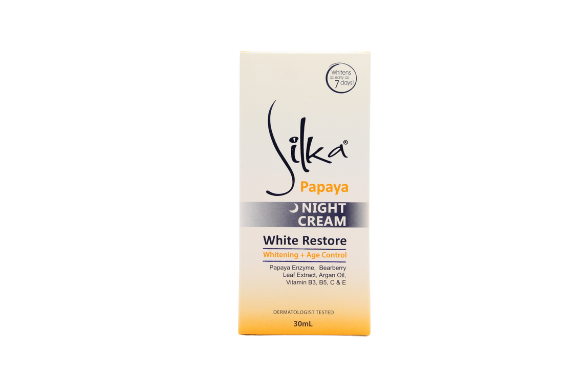 Crème de nuit Silka à la papaye 30 ml