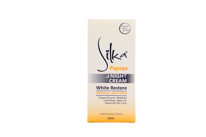 Crème de nuit Silka à la papaye 30 ml