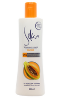 Silka Lotion éclaircissante pour la peau à la papaye avec SPF 6, recharge 500 ml