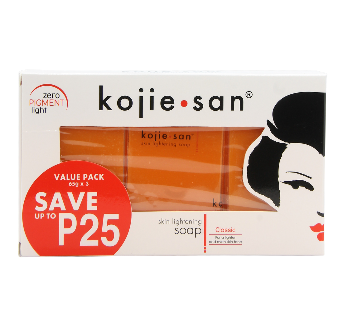 Savon éclaircissant Kojie San 3x 65 grammes