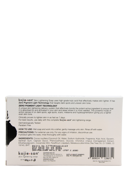 Savon éclaircissant Kojie San 3x 65 grammes