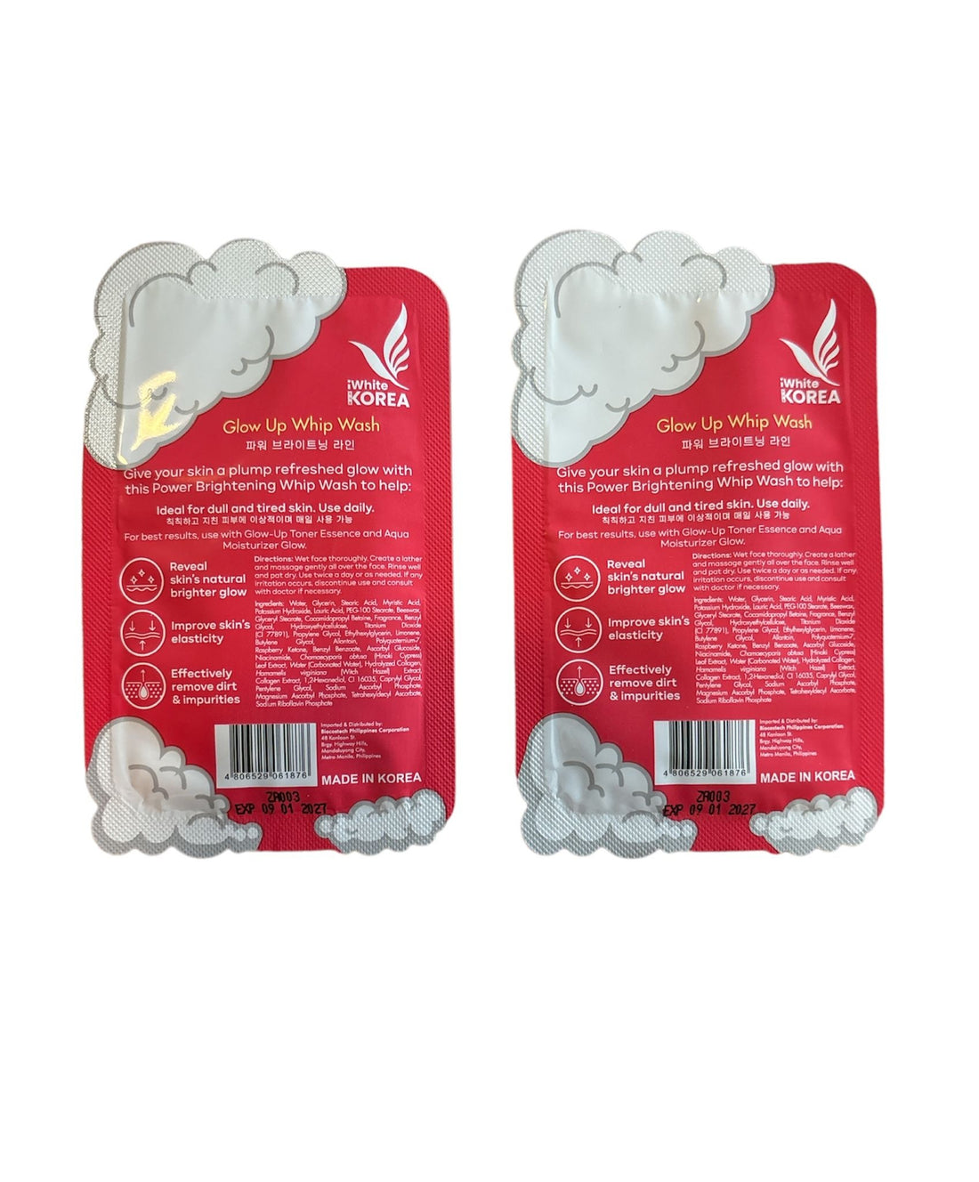 Gel lavant éclatant White Korea