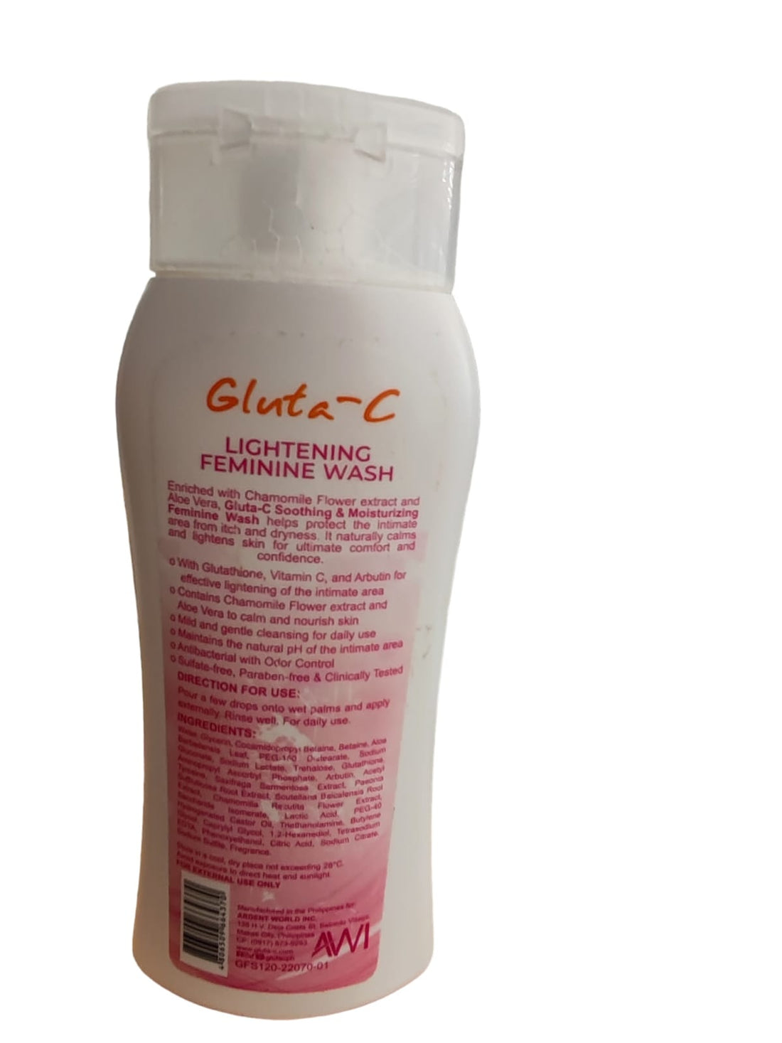 Gluta-C Verhelderende Vrouwelijke Wash