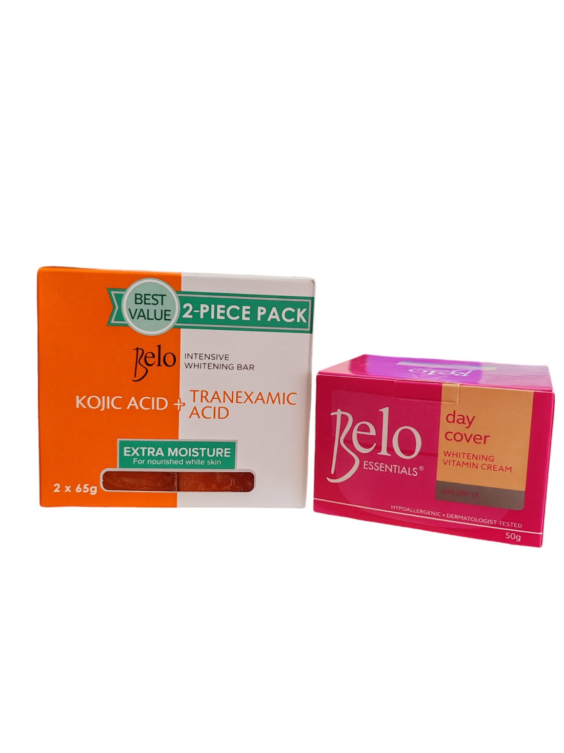 Belo Essentials Day Cover Belo + Barre blanchissante hydratante et à l&