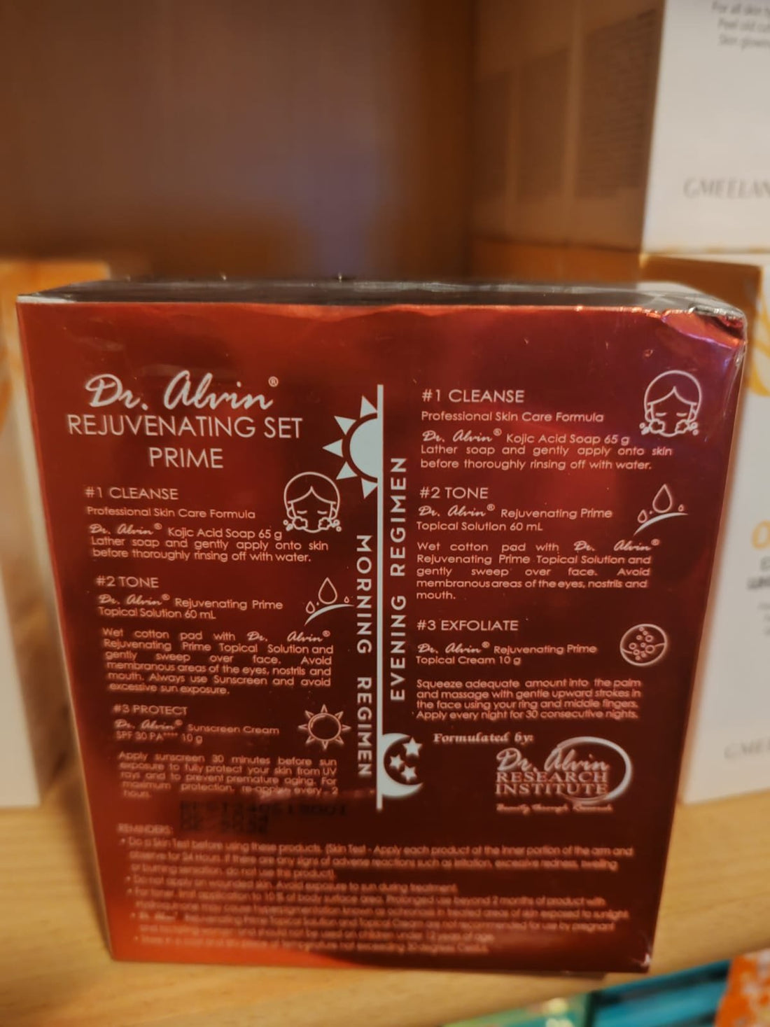 Kit de rajeunissement Dr. Alvin PRIME